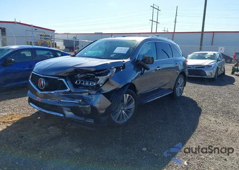 2018 Acura Mdx Technology Package Acurawatch Plus Pkg из США, поврежденный, VIN 5J8YD3H54JL001145